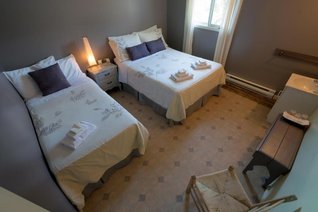 Le Goeland Hotell Tadoussac Rum bild